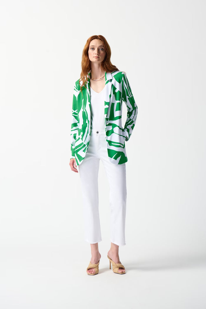 Joseph Ribkoff - Palm Print Tailored Blazer