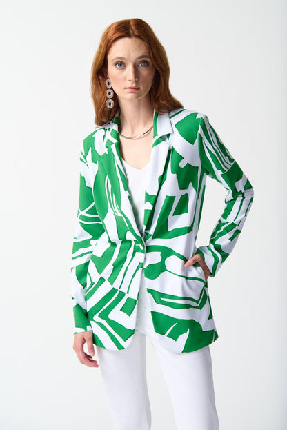 Joseph Ribkoff - Palm Print Tailored Blazer
