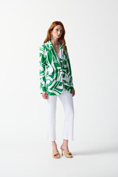 Joseph Ribkoff - Palm Print Tailored Blazer