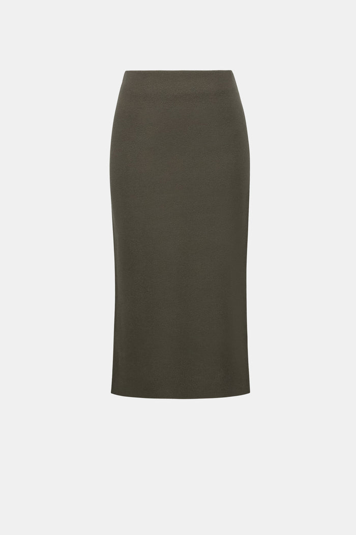 JOSEPH RIBKOFF SWEATER KNIT MIDI SKIRT