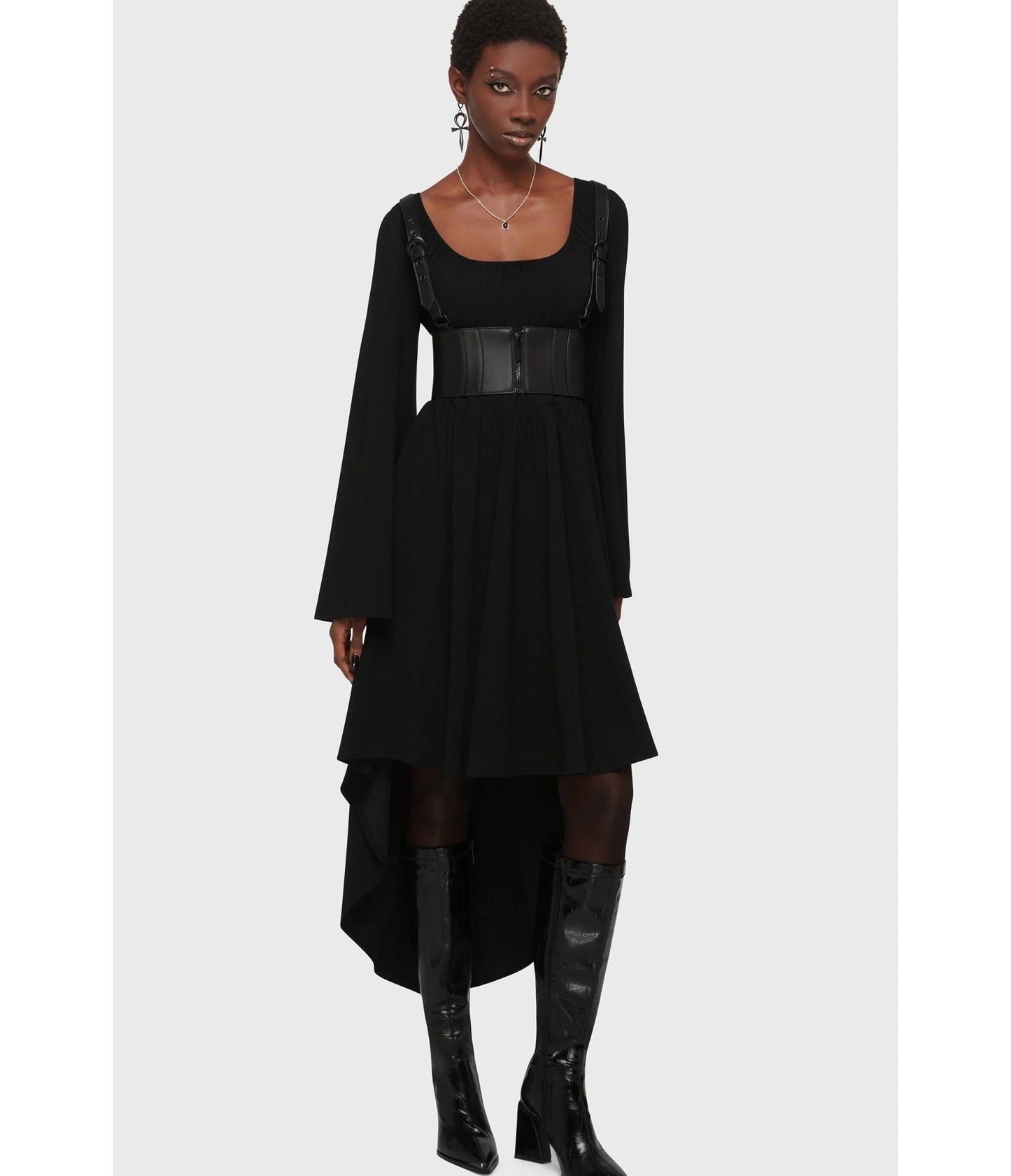 Kill Star Black Eye Of Eris Hi-Low Dress