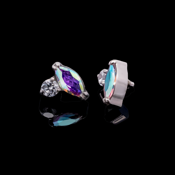 Laurent - 16G Internally Threaded End - Khrysos Jewelry