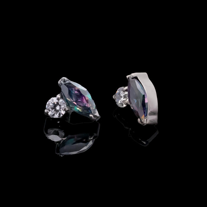 Laurent - 16G Internally Threaded End - Khrysos Jewelry