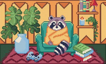 Lazy Sunday | Pixel Charted | Ready To Ship