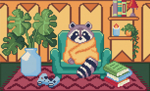 Lazy Sunday | Pixel Charted | Ready To Ship