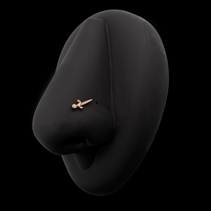 Legacy - 14kt Gold Threadless End - Khrysos Jewelry