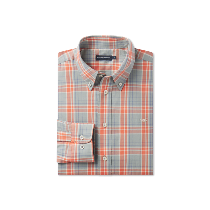 Burnt  Orange and Sage | Fold