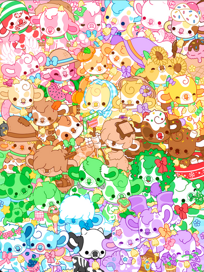 Lil Rainbow Cows