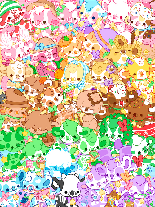 Lil Rainbow Cows