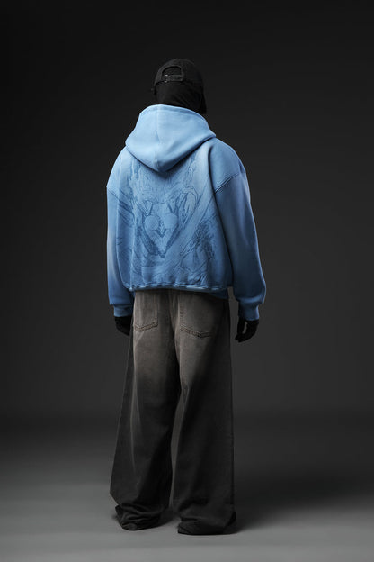 Maniacs - Blue washed Jacket (Badges Included)