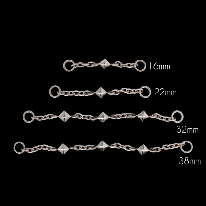 Manon - Pyramid Chain - Khrysos Jewelry
