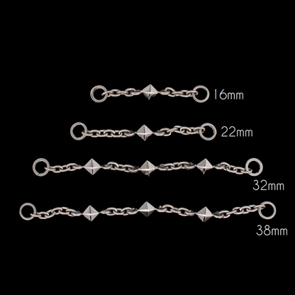 Manon - Pyramid Chain - Khrysos Jewelry