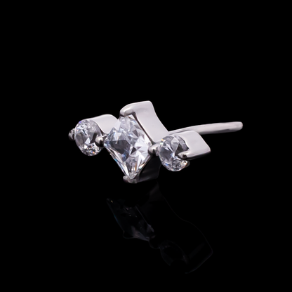 Margaux - Threadless End - Khrysos Jewelry