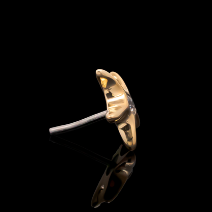 Maristar - 18kt Gold Threadless End - Khrysos Jewelry