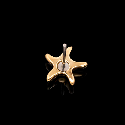 Maristar - 18kt Gold Threadless End - Khrysos Jewelry