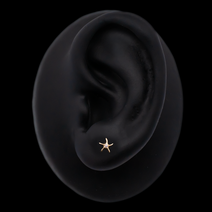 Maristar - 18kt Gold Threadless End - Khrysos Jewelry