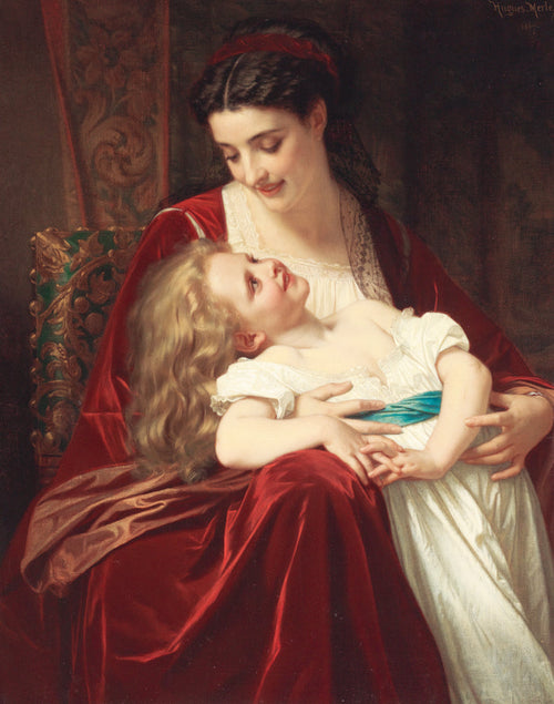 Maternal Affection | Hugues Merle