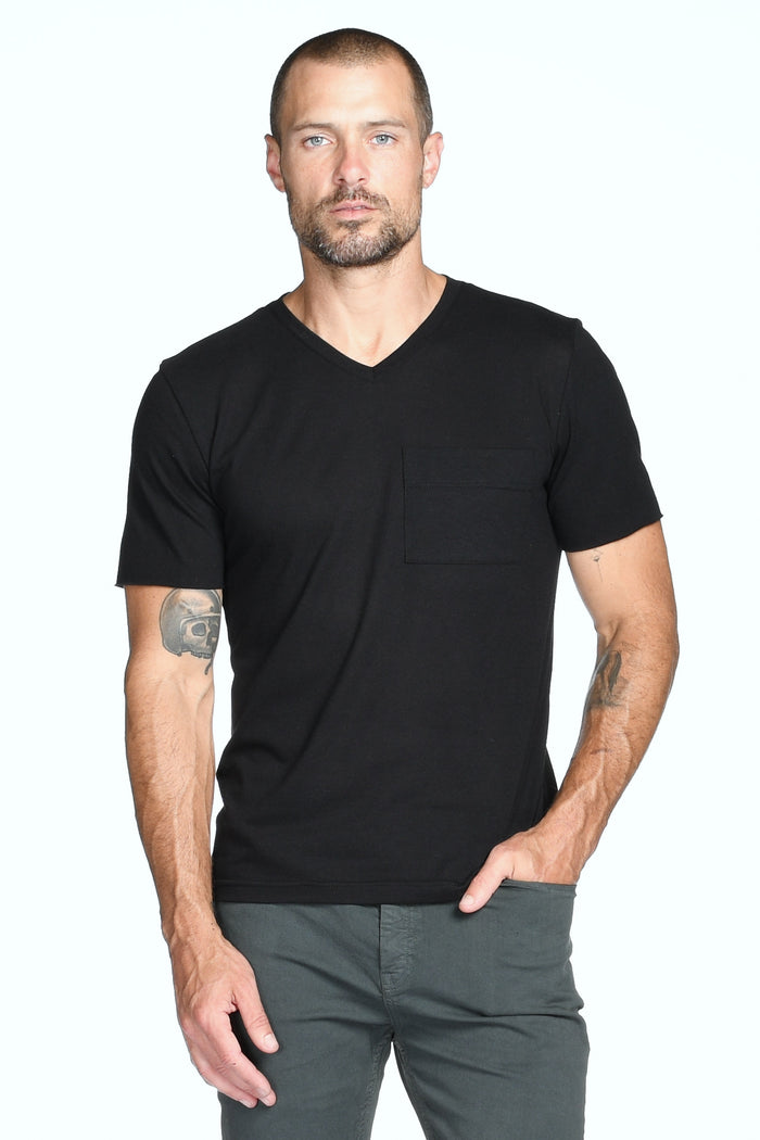 Men's Princeton Wide Pocket V-Neck Tee - view 3