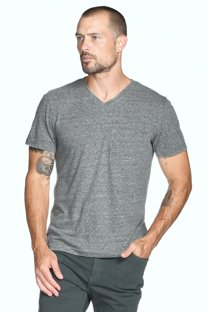 Men's Princeton Wide Pocket V-Neck Tee - view 5