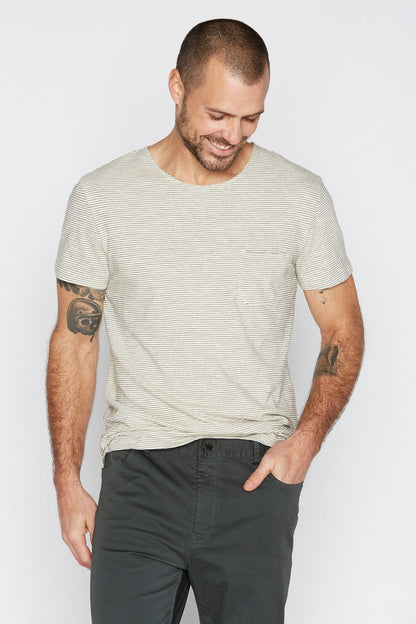 Men's Sailor Pocket Stripe Tee - view 2