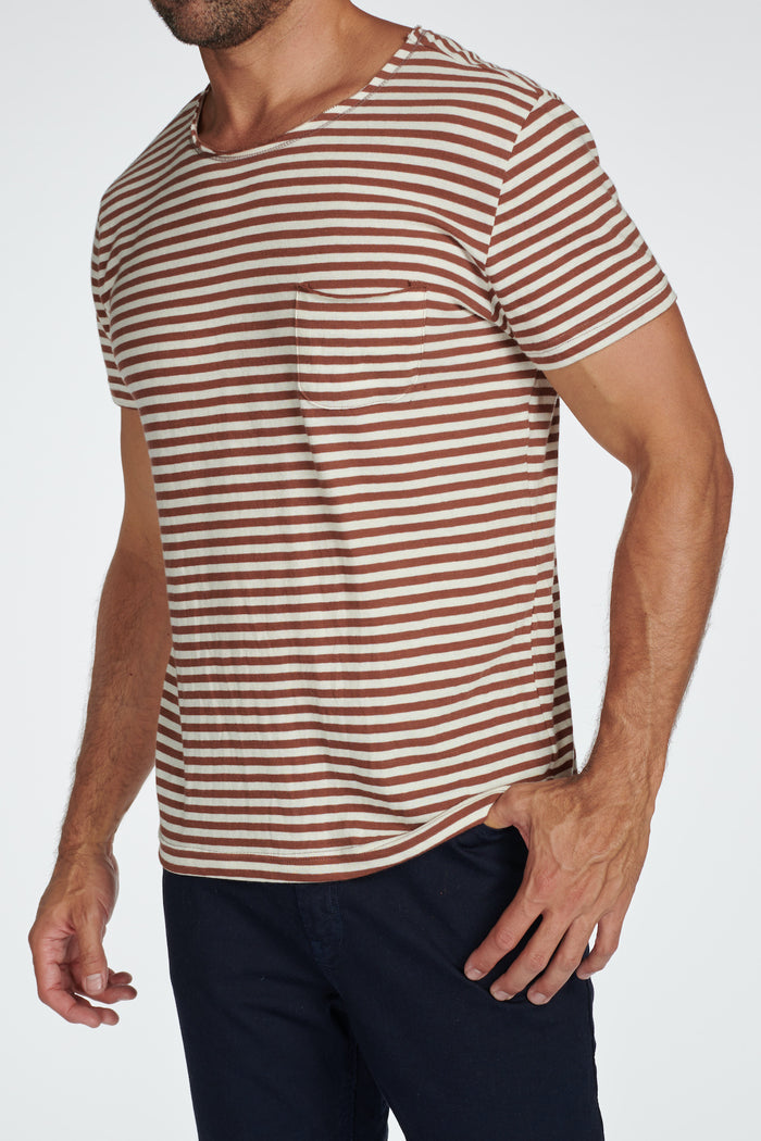 Men's Sailor Pocket Stripe Tee - view 7