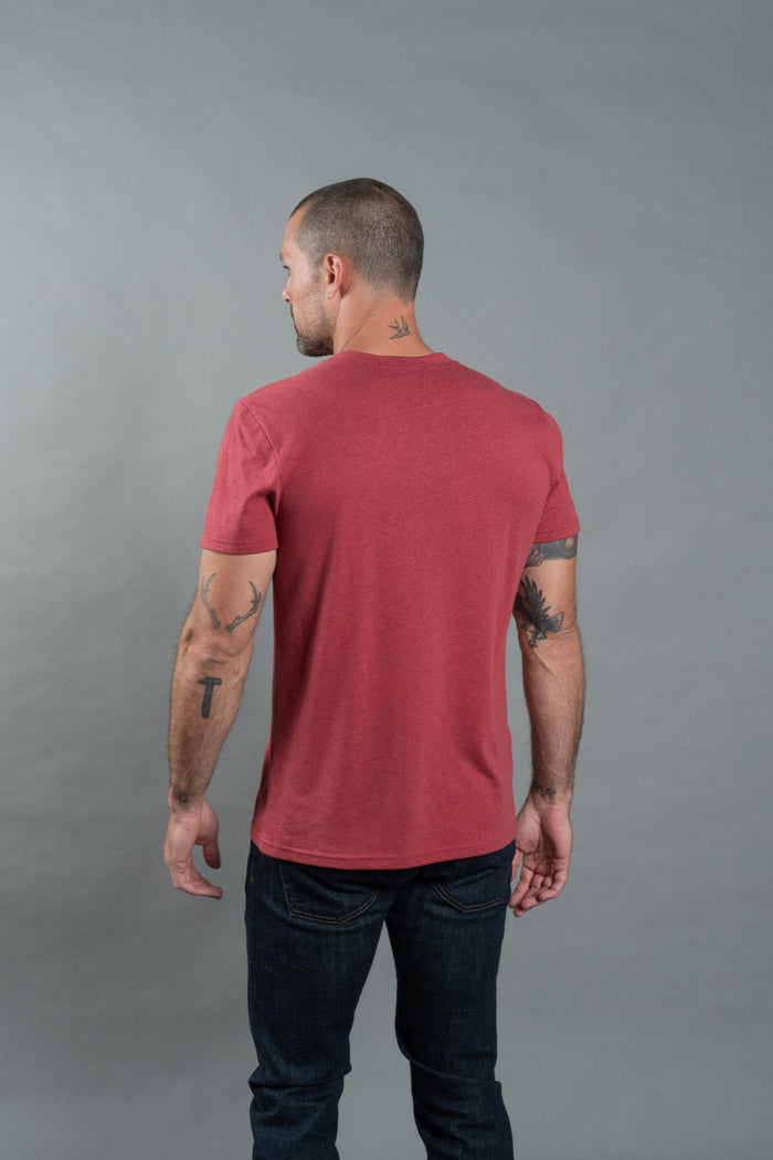 Men's Tri-Blend V-Pocket Tee - view 2