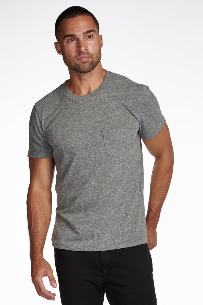 Men's Tri-Blend V-Pocket Tee - view 3