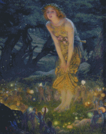 Midsummer Eve | Edward Robert Hughes