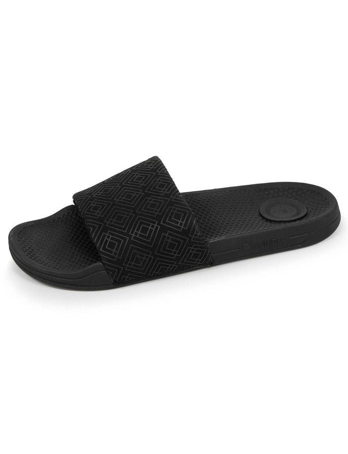 Mules claquettes Homme EVERYWEAR™ Noir logo