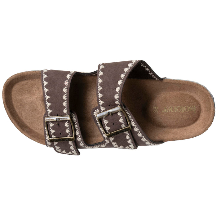 #coloris_chocolat brodé