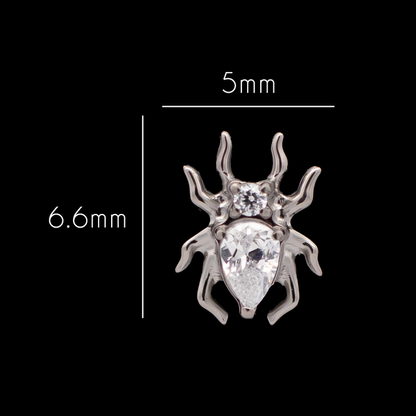 Nightspin - Threadless End - Khrysos Jewelry