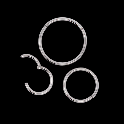 Niobium Hinged Rings - Khrysos Jewelry
