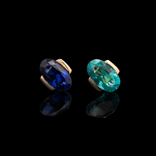 Nura - 18kt Gold Threadless End - Khrysos Jewelry