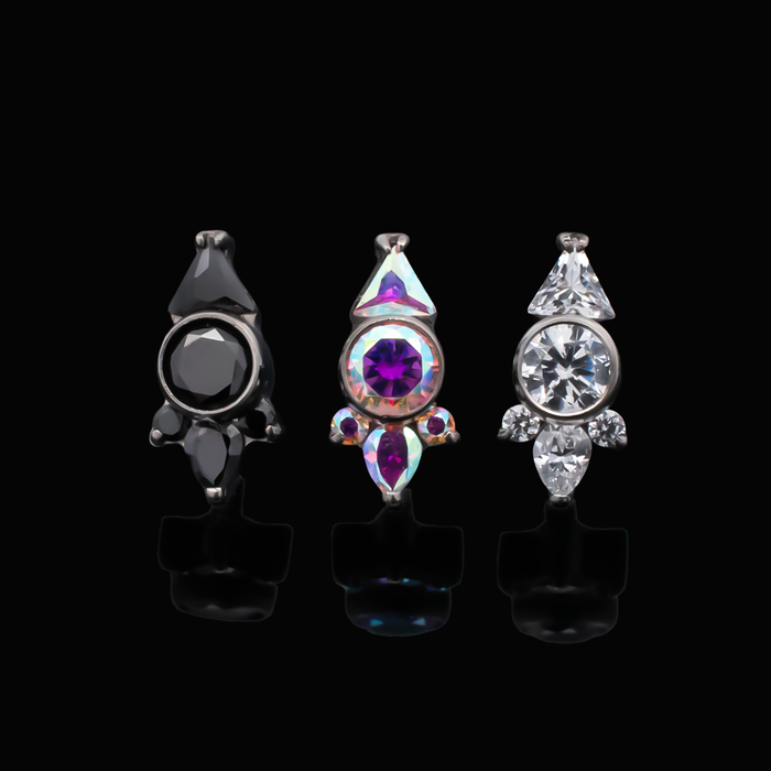 Odette - 16G Internally Threaded End - Khrysos Jewelry