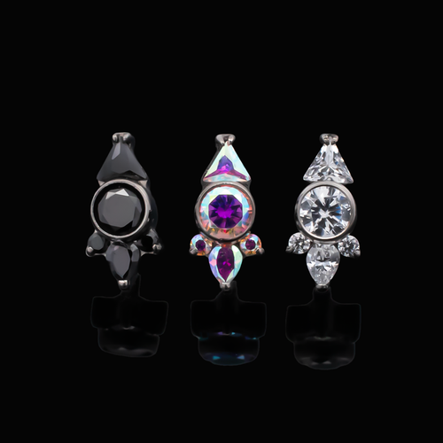Odette - Threadless End - Khrysos Jewelry