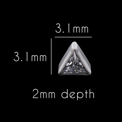 Opera - 16G Internally Threaded End - Khrysos Jewelry