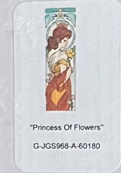 "Princess Of Flowers" SQ-60x180