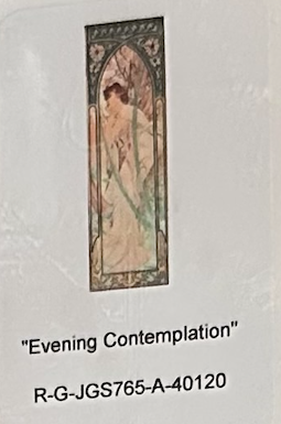 Round "Evening Contemplation" RD-40x120