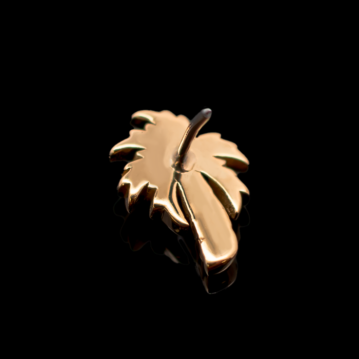 Palmera - 18kt Gold Threadless End - Khrysos Jewelry