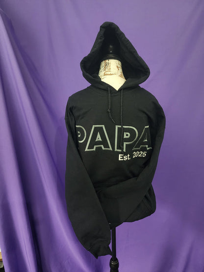 Papa Embroidered Crewneck
