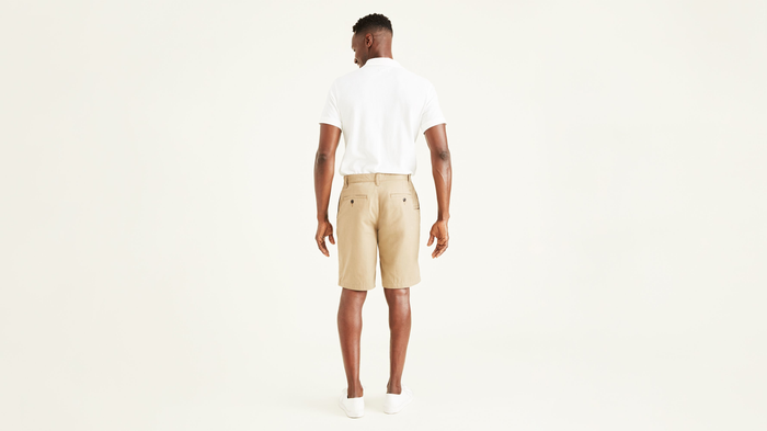 Back view of model wearing Sand Dune Perfect 10.5" Shorts, Classic Fit (Big and Tall).