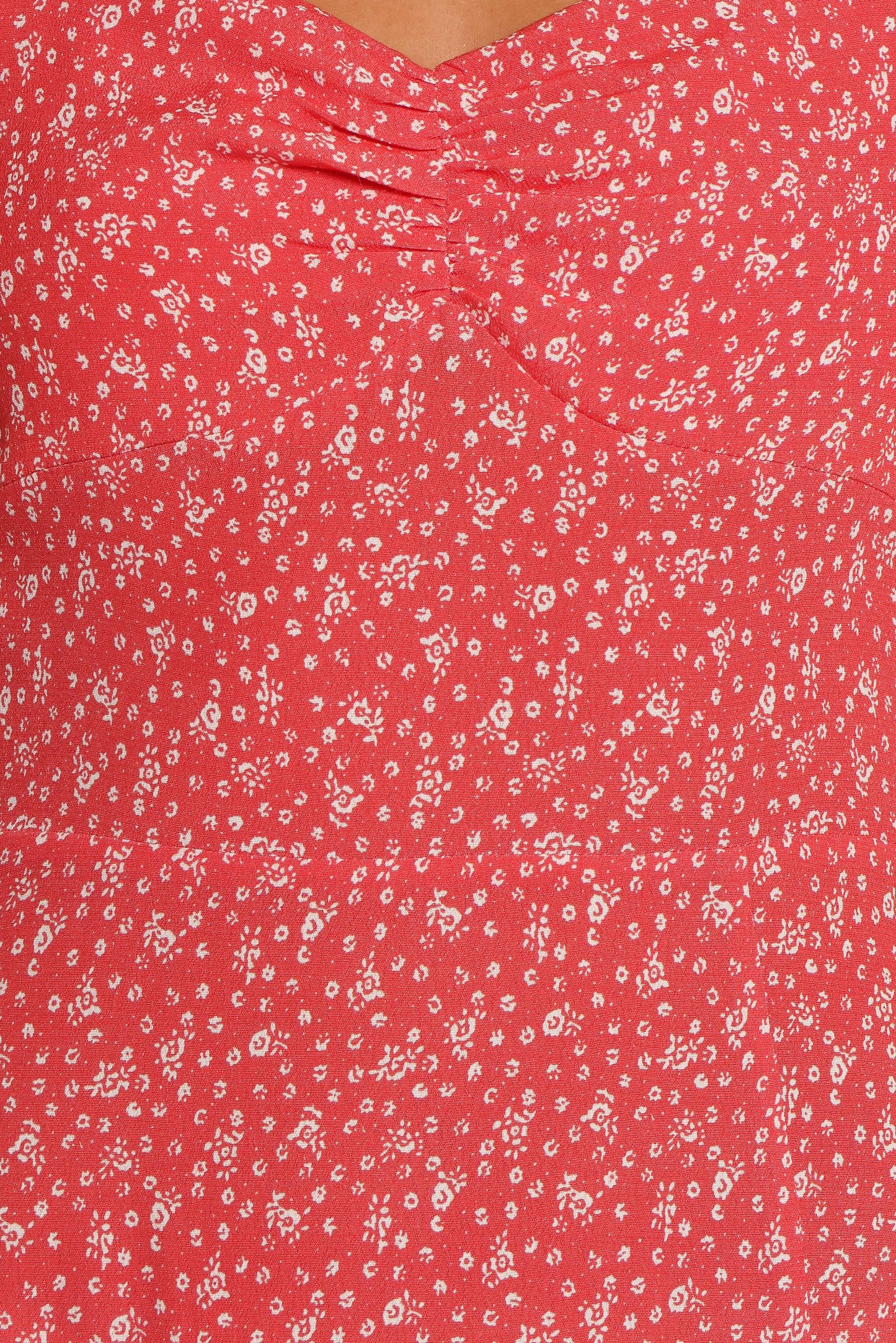 Franklin Dress - Red Floral