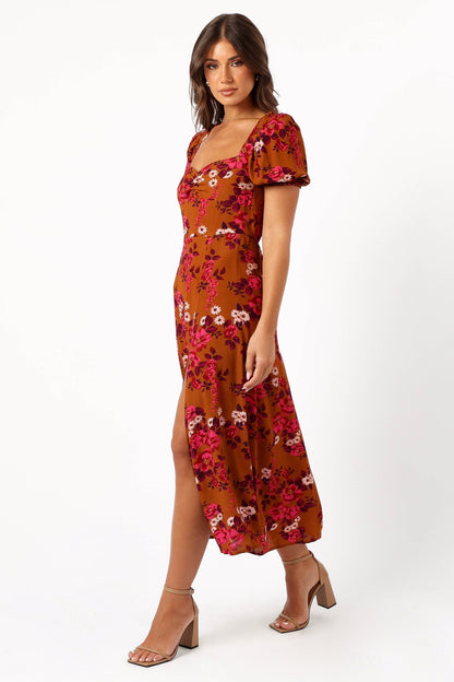 Kirby Midi Dress - Vintage Garden