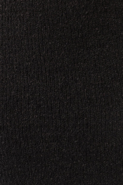 Liam Knit Midi Dress - Black