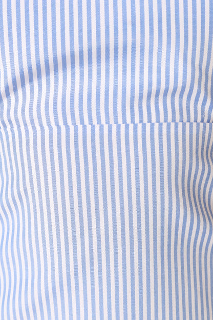 Libbie Mini Dress - Blue Stripe