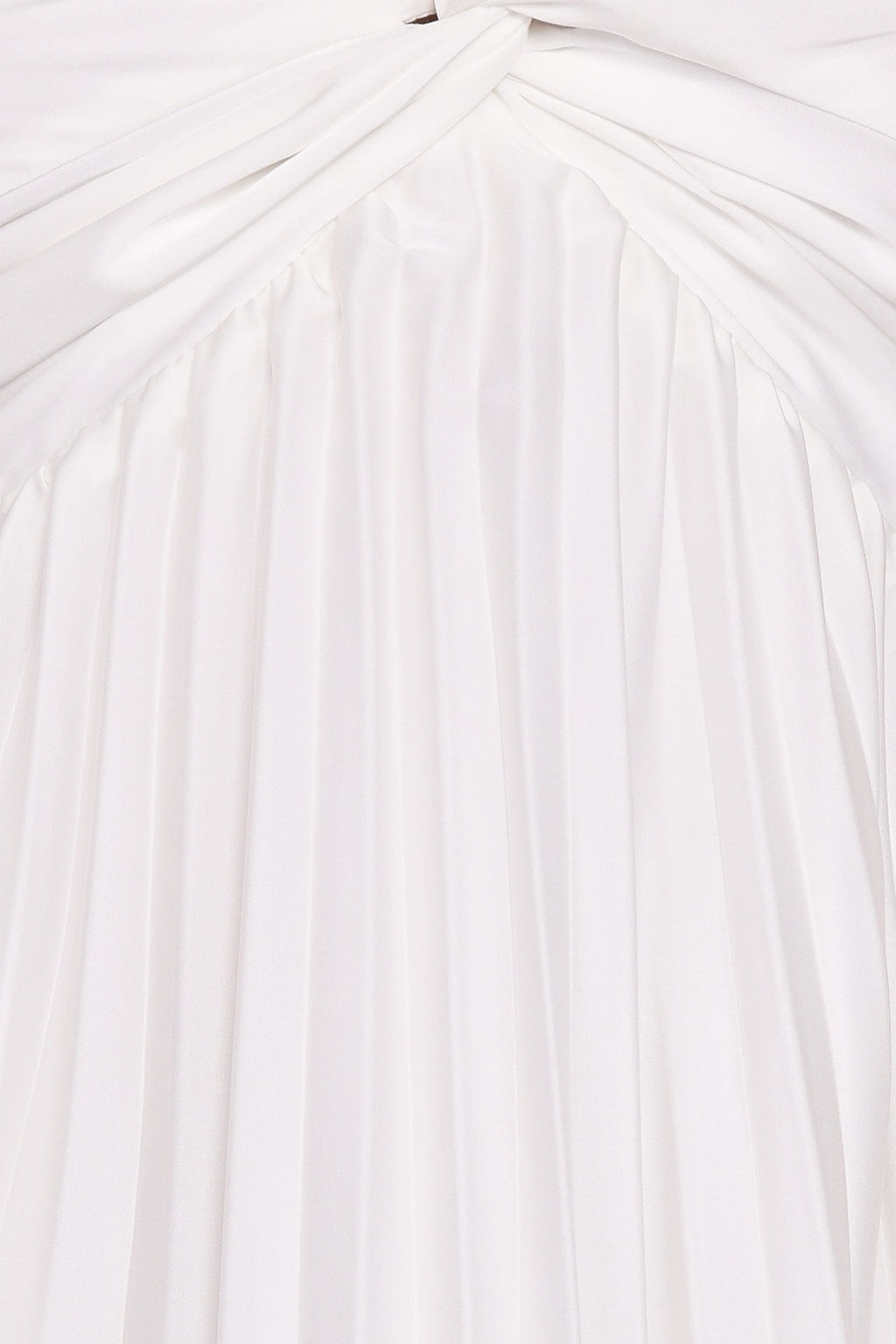Nova Flutter Sleeve Midi Dress - White