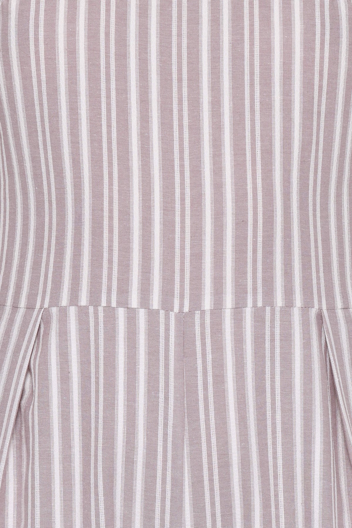 Ester Jumpsuit - Beige/White Stripe