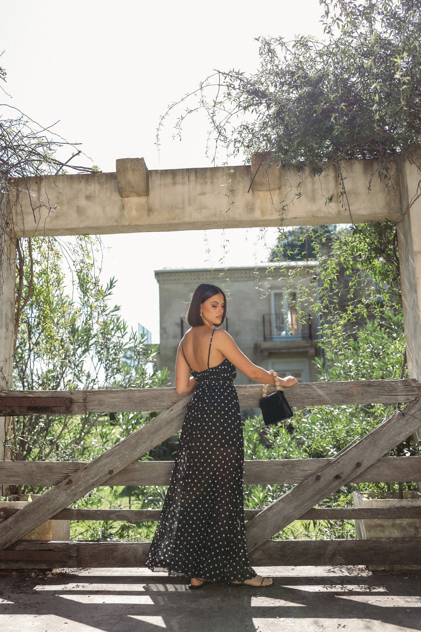 Hilary Wide Leg Jumpsuit - Black