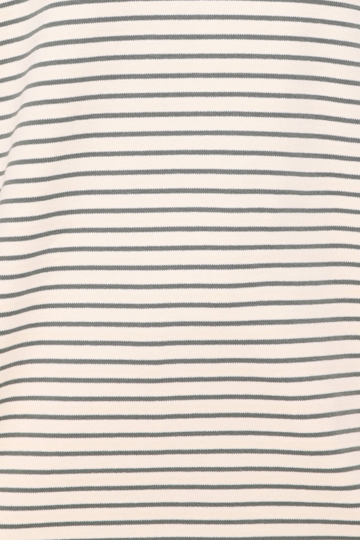 Hellen Stripe Short Set - Cream/Green Stripe