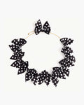 Polka Dot Bow Necklace